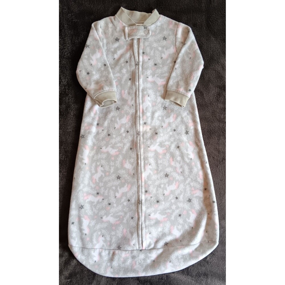 Sleep Sack 0 to 9 month HB girl Northern Fleece with Unicorn sleepwear baby